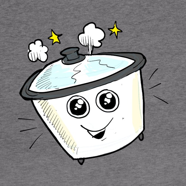 Happy little rice cooker by johnnybuzt